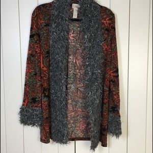 Tracy Porter Open Front Cardigan SZ 6-8(M)